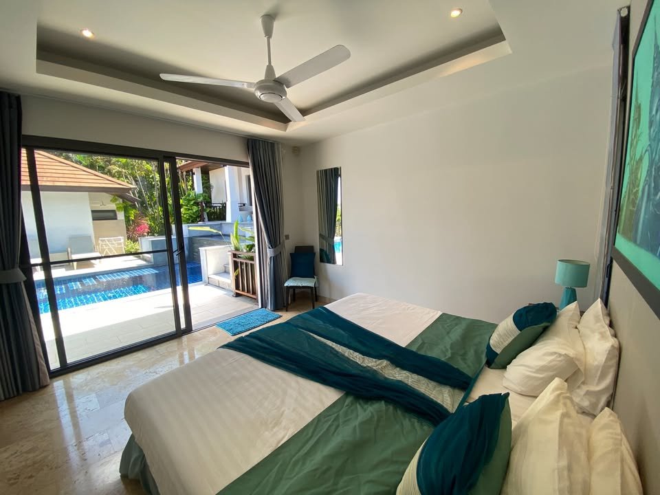 3 Bedroom, 3 Bathroom Sea View Pool Villa, Plai Laem (Choeng Mon)