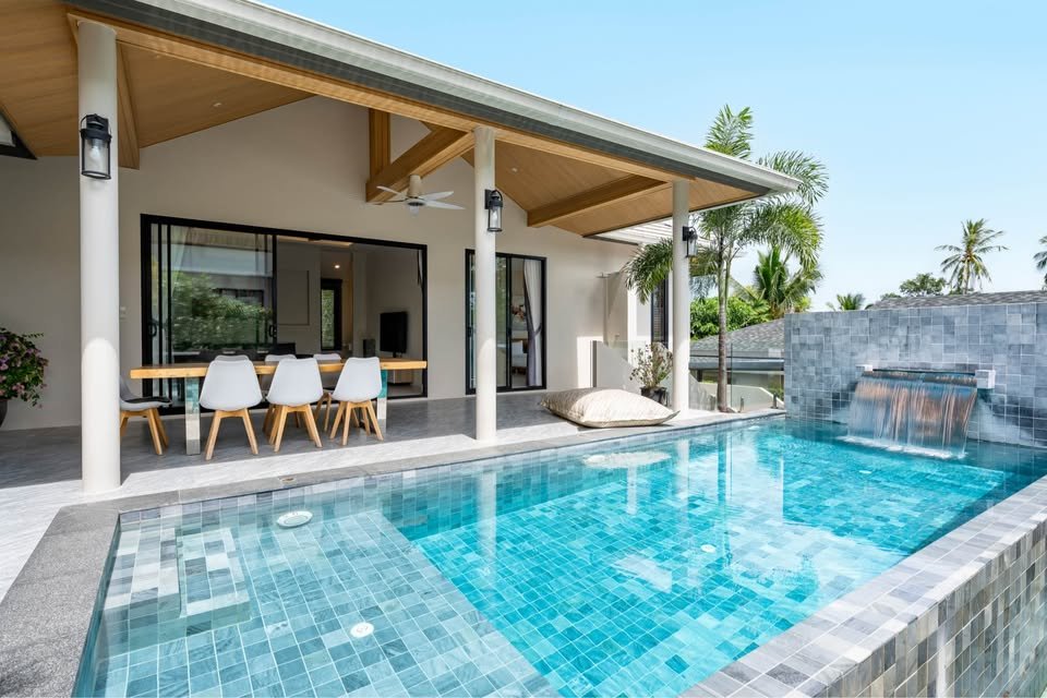 Modern 3 Bedroom Pool Villa, Khao Phra, Bophut