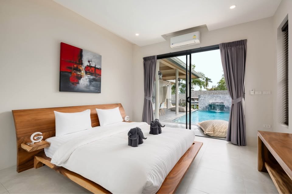 Modern 3 Bedroom Pool Villa, Khao Phra, Bophut