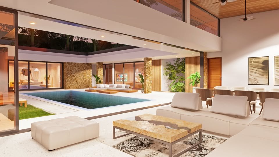 Modern 4 Bedroom Luxury Pool Villa, Bang Rak