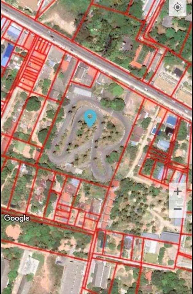 8 Rai Prime Land in Bophut, Walking Distance to the Beach