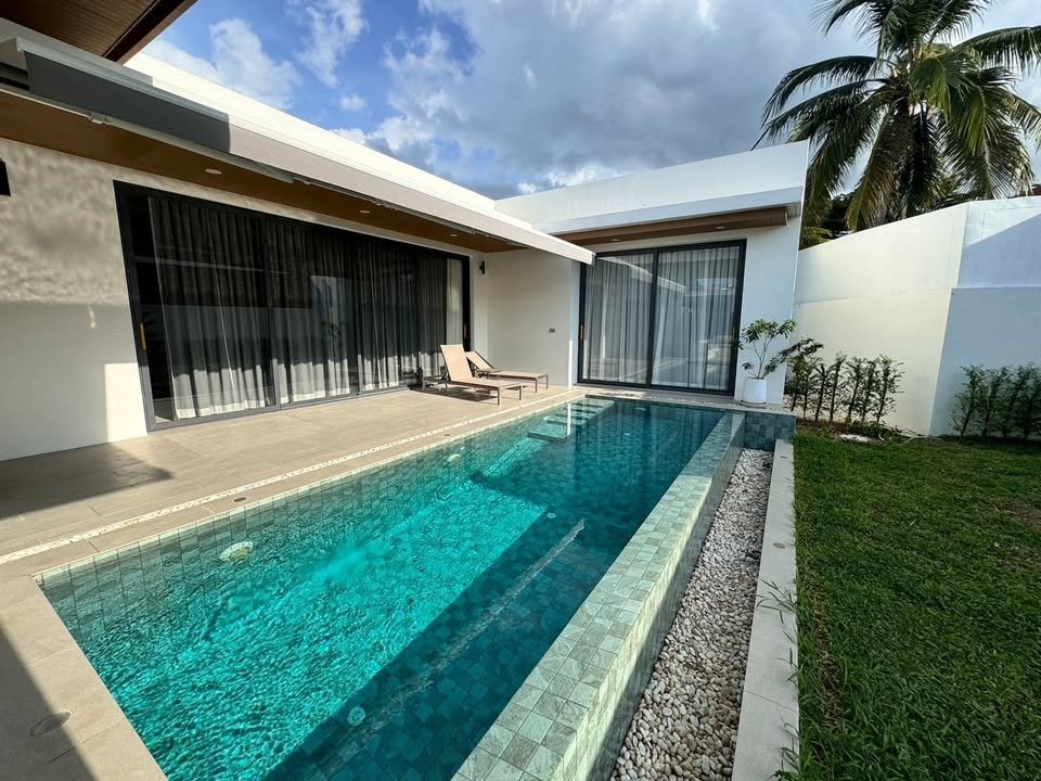 Spacious 2 Bedroom Pool Villa Near Fisherman’s Village, Bophut