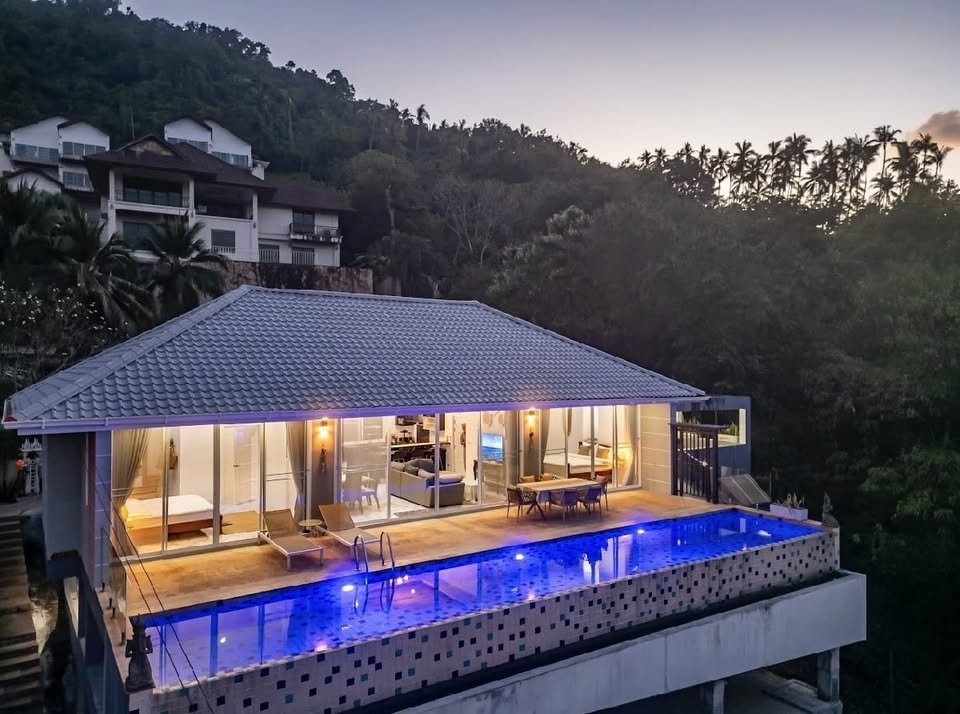 Villa Mountain View, 5 Bedroom Pool Villa, Maenam