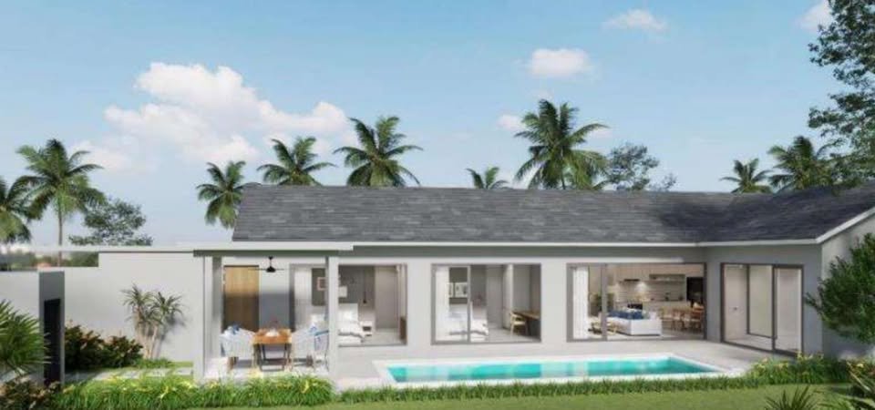 Elegant Garden Villa with Private Pool, Bophut
