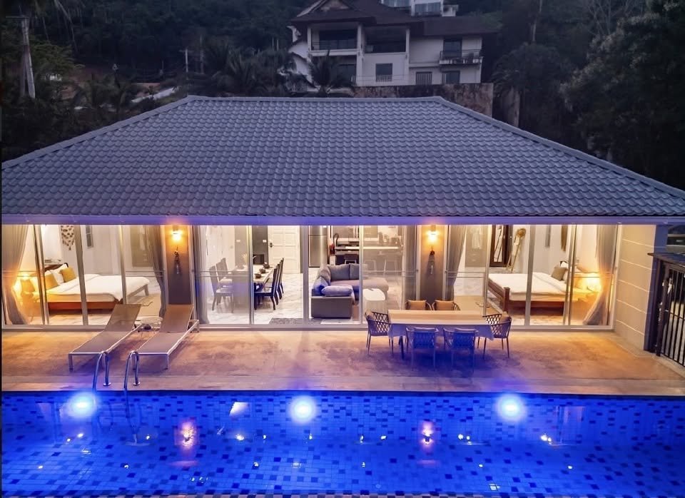 Villa Mountain View, 5 Bedroom Pool Villa, Maenam