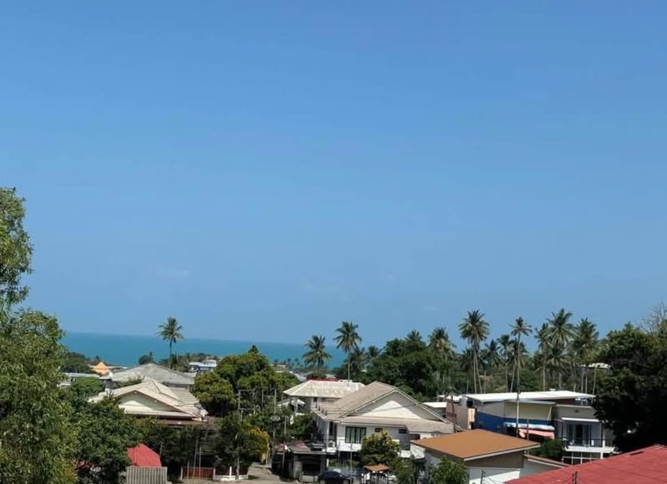 Chaweng Sea View Flat Land, Ready for Construction
