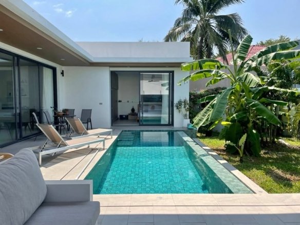 Spacious 2 Bedroom Pool Villa Near Fisherman’s Village, Bophut