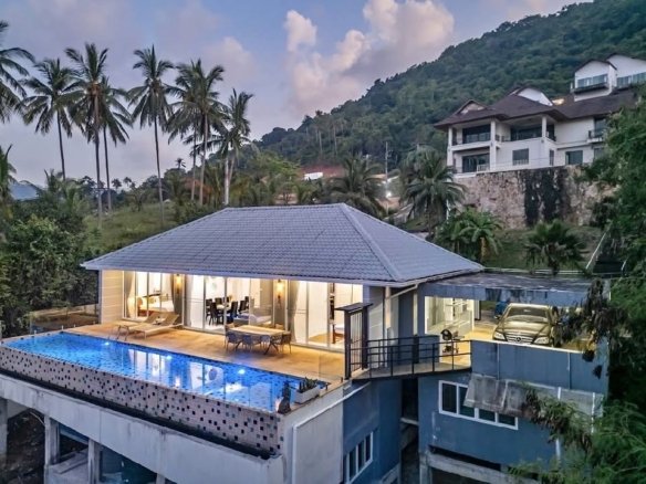 Villa Mountain View, 5 Bedroom Pool Villa, Maenam