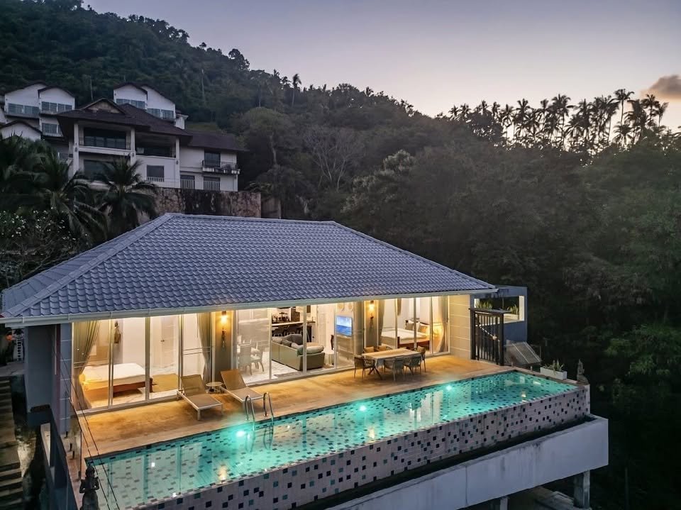 Villa Mountain View, 5 Bedroom Pool Villa, Maenam