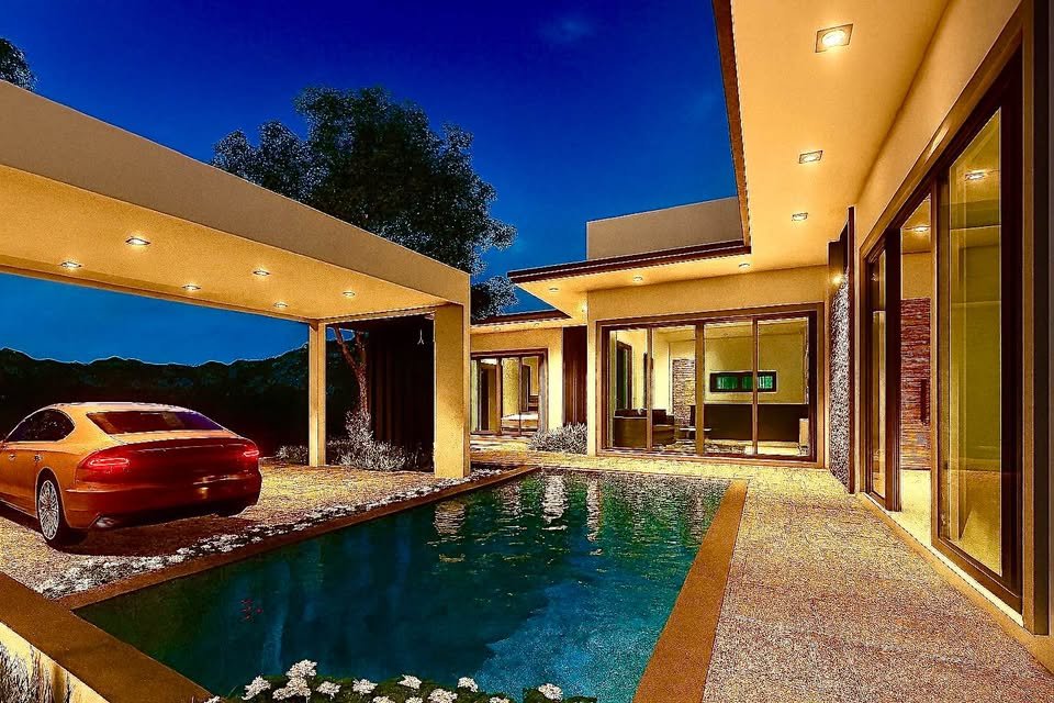 3 BR Modern Design Pool Villa, Maenam Soi 4