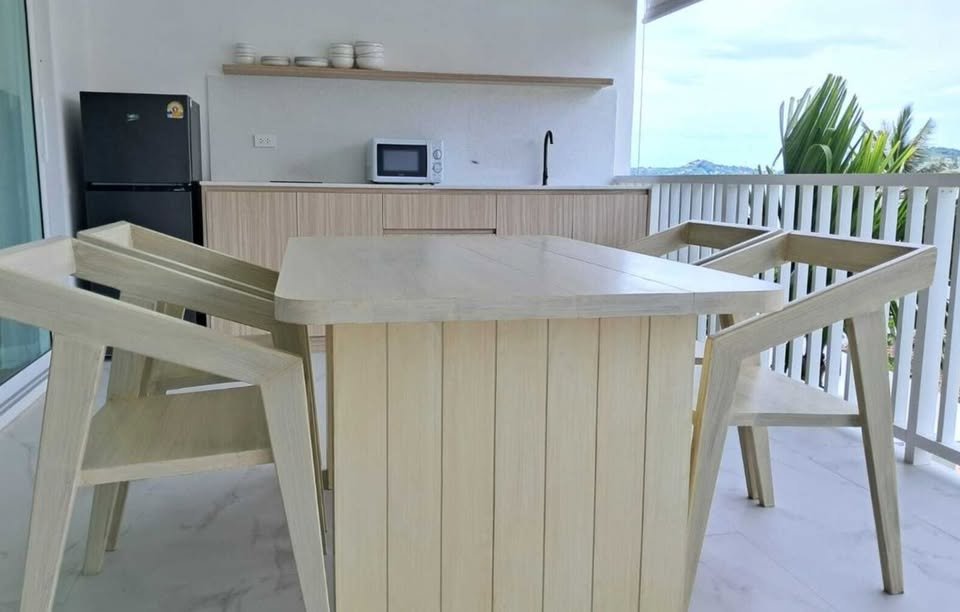 Beachfront Sea View Studio Apartment, Bophut